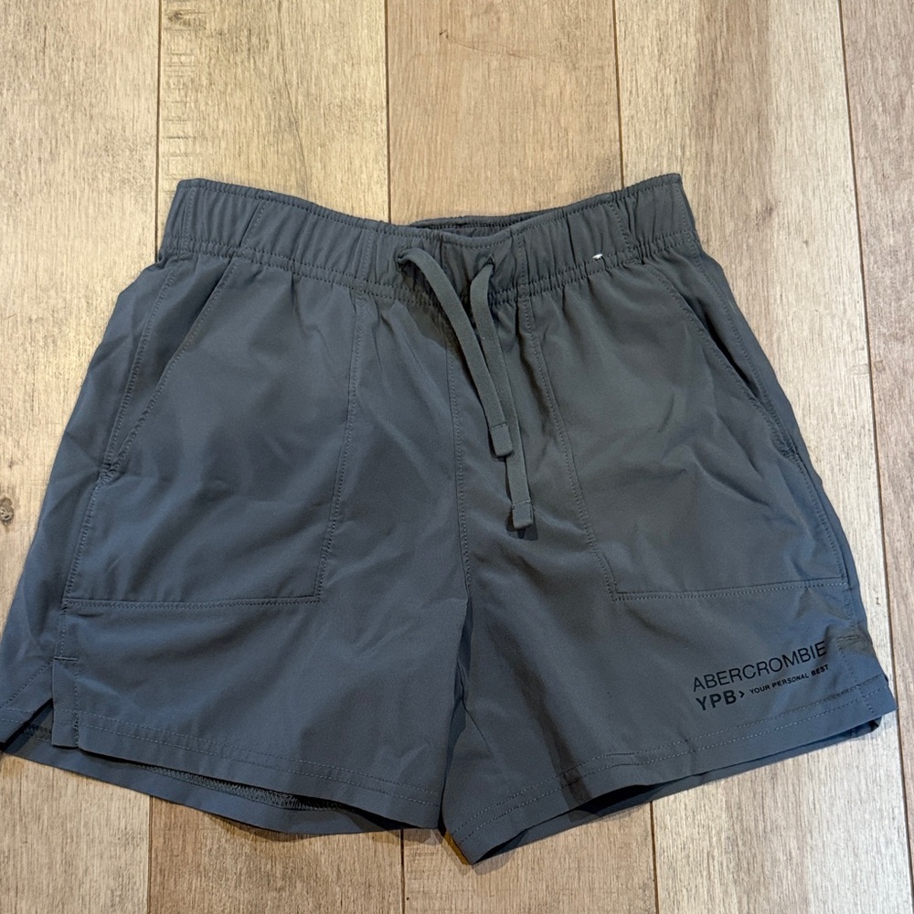 Abercrombie & Fitch Charcoal Athletic Shorts